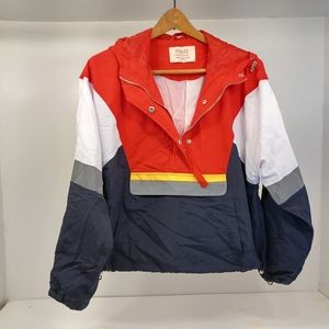 Vintage Ashley windbreaker jacket. Hoodie.